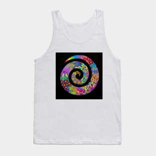 Psychedelic Spiral Tank Top